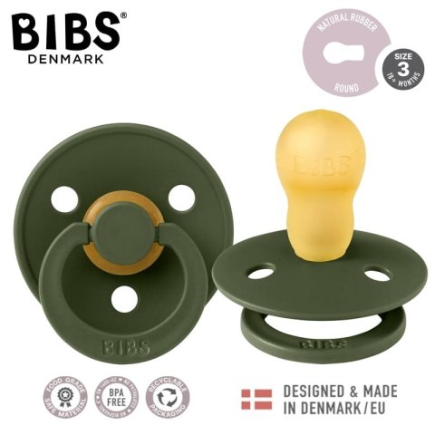 BIBS COLOUR GREEN HUNTER L Smoczek Uspokajający kauczuk Hevea BIBS COLOUR GREEN HUNTER L Smoczek Uspokajający kauczuk Hevea