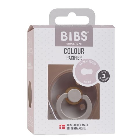 BIBS COLOUR SAND L Smoczek Uspokajający kauczuk Hevea BIBS COLOUR SAND L Smoczek Uspokajający kauczuk Hevea