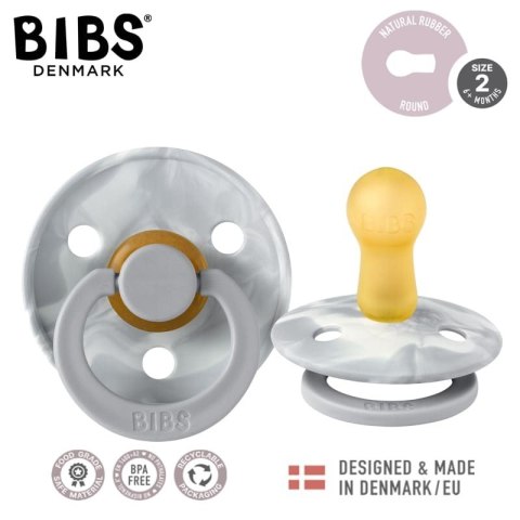 BIBS COLOUR TIE DYE 2-PACK CLOUD IVORY & CLOUD IVORY M Smoczek Uspokajający kauczuk Hevea BIBS COLOUR TIE DYE 2-PACK CLOUD IVORY & CLOUD IVORY M Smoczek Uspokajający kauczuk Hevea