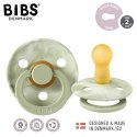 BIBS COLOUR TIE DYE 2-PACK SAGE IVORY & SAGE IVORY M Smoczek Uspokajający kauczuk Hevea BIBS COLOUR TIE DYE 2-PACK SAGE IVORY & SAGE IVORY M Smoczek Uspokajający kauczuk Hevea