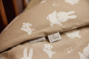 Pościel dziecięca 100x140cm Miffy&Snuffy Nougat Olive Green Jollein Pościel dziecięca 100x140cm Miffy&Snuffy Nougat Olive Green Jollein
