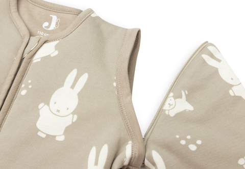 Śpiworek do spania niemowlęcy całoroczny Miffy & Snuffy oliwkowy 70 cm Śpiworek do spania niemowlęcy całoroczny Miffy & Snuffy oliwkowy 70 cm