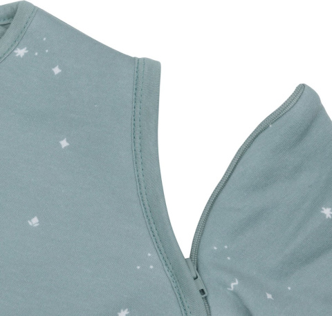 Śpiworek do spania niemowlęcy całoroczny Twinkling morski 70 cm Jollein Śpiworek do spania niemowlęcy całoroczny Twinkling morski 70 cm Jollein