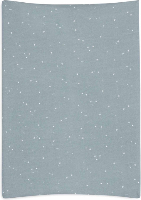 Pokrowiec na matę do przewijania Jersey 50x70cm Twinkling Morski Jollein Pokrowiec na matę do przewijania Jersey 50x70cm Twinkling Morski Jollein
