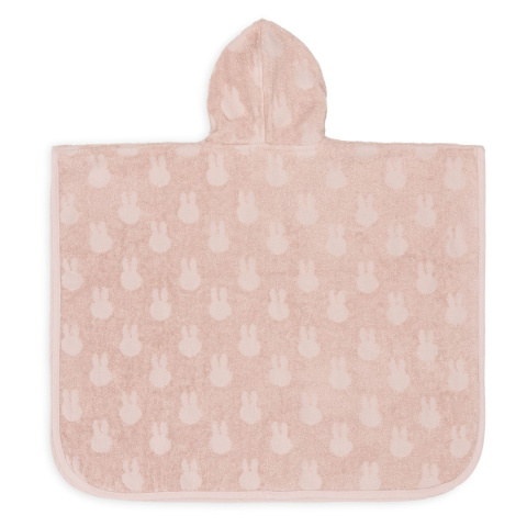 Ręcznik kąpielowy z kapturem 65x62cm Terry Miffy Jacquard - Wild Rose Jollein Ręcznik kąpielowy z kapturem 65x62cm Terry Miffy Jacquard - Wild Rose Jollein