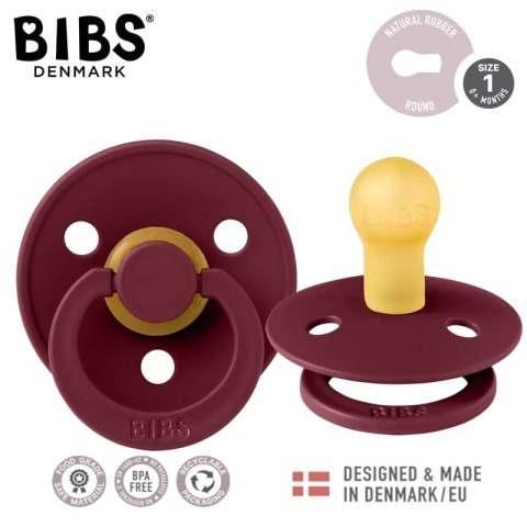BIBS COLOUR ELDERBERRY S Smoczek uspokajający kauczuk Hevea BIBS COLOUR ELDERBERRY S Smoczek uspokajający kauczuk Hevea