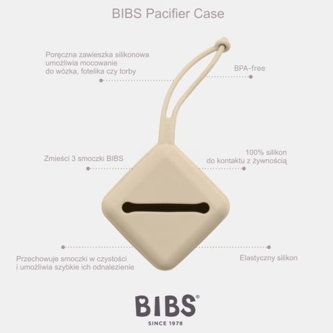 BIBS PACIFIER CASE PUMPKIN pojemnik na 3 smoczki BIBS PACIFIER CASE PUMPKIN pojemnik na 3 smoczki