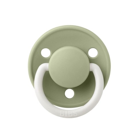 BIBS DE LUX SAGE NIGHT Smoczek uspokajający silikonowy ONE SIZE BIBS DE LUX SAGE NIGHT Smoczek uspokajający silikonowy ONE SIZE