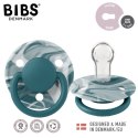BIBS DE LUX TIE DYE FOREST LAKE WHITE Smoczek uspokajający silikonowy ONE SIZE BIBS DE LUX TIE DYE FOREST LAKE WHITE Smoczek uspokajający silikonowy ONE SIZE