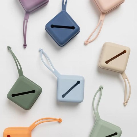 BIBS PACIFIER CASE SAGE pojemnik na 3 smoczki BIBS PACIFIER CASE SAGE pojemnik na 3 smoczki