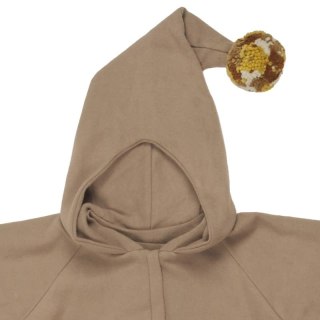 Hi Little One kombinezon całoroczny z kapturem TOG 2,0 OverSize BOHO Caffe Latte roz M Pom Pom