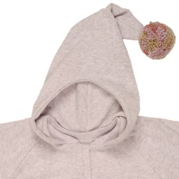Hi Little One kombinezon całoroczny z kapturem TOG 2,0 OverSize BOHO Dark Pink roz L Pom Pom