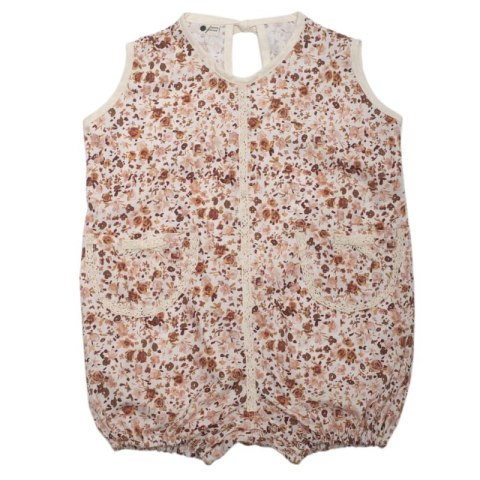 Hi Little One rampers dla dziewczynki BOHO FLOPI Cognac roz M Pom Pom Hi Little One rampers dla dziewczynki BOHO FLOPI Cognac roz M Pom Pom