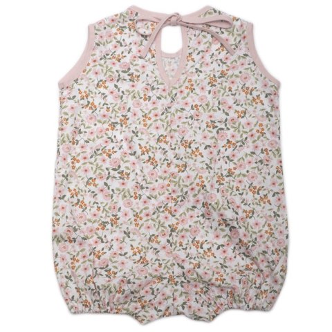 Hi Little One rampers dla dziewczynki BOHO FLOPI Mauve roz L Pom Pom Hi Little One rampers dla dziewczynki BOHO FLOPI Mauve roz L Pom Pom