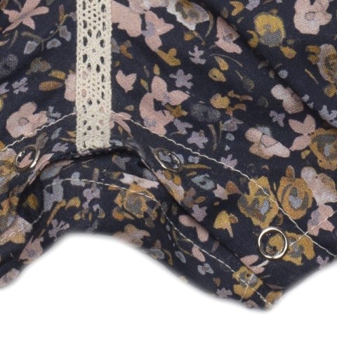 Hi Little One rampers dla dziewczynki BOHO FLOPI Navy roz S Pom Pom Hi Little One rampers dla dziewczynki BOHO FLOPI Navy roz S Pom Pom