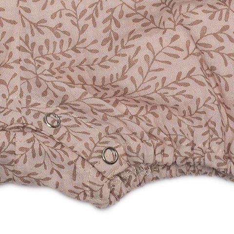 Hi Little One rampers długi rękaw muślin BOHO LEAF Rose roz L Pom Pom Hi Little One rampers długi rękaw muślin BOHO LEAF Rose roz L Pom Pom
