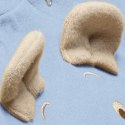 Hi Little One rampers dziecięcy MIŚ OverSize BOHO Blue roz L Pom Pom Hi Little One rampers dziecięcy MIŚ OverSize BOHO Blue roz L Pom Pom