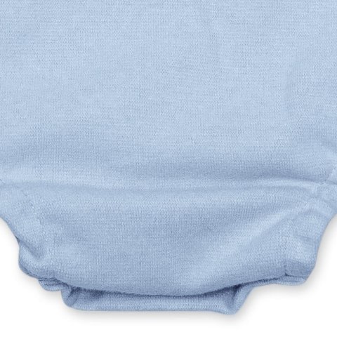 Hi Little One rampers dziecięcy MIŚ OverSize BOHO Blue roz L Pom Pom Hi Little One rampers dziecięcy MIŚ OverSize BOHO Blue roz L Pom Pom