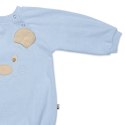 Hi Little One rampers niemowlęcy MIŚ OverSize BOHO Blue roz M Pom Pom Hi Little One rampers niemowlęcy MIŚ OverSize BOHO Blue roz M Pom Pom