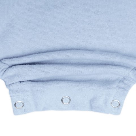 Hi Little One rampers niemowlęcy MIŚ OverSize BOHO Blue roz S Pom Pom Hi Little One rampers niemowlęcy MIŚ OverSize BOHO Blue roz S Pom Pom
