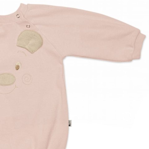 Hi Little One rampers niemowlęcy MIŚ OverSize BOHO Blush roz S Pom Pom Hi Little One rampers niemowlęcy MIŚ OverSize BOHO Blush roz S Pom Pom