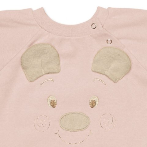Hi Little One rampers niemowlęcy MIŚ OverSize BOHO Blush roz S Pom Pom Hi Little One rampers niemowlęcy MIŚ OverSize BOHO Blush roz S Pom Pom