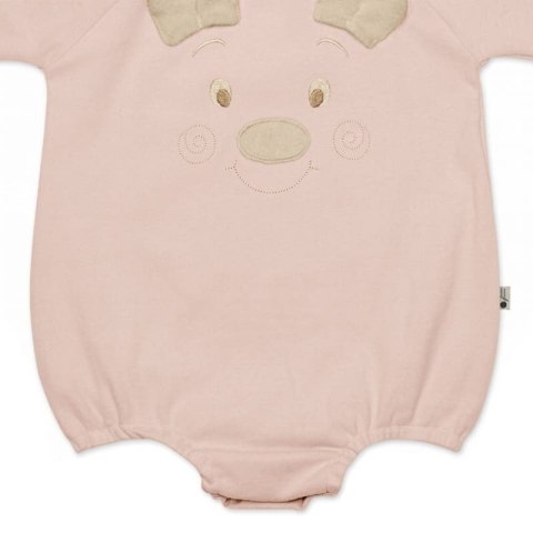 Hi Little One rampers niemowlęcy MIŚ OverSize BOHO Blush roz S Pom Pom Hi Little One rampers niemowlęcy MIŚ OverSize BOHO Blush roz S Pom Pom