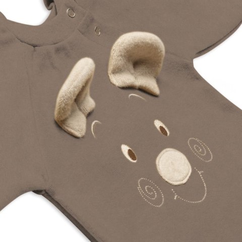Hi Little One rampers niemowlęcy MIŚ OverSize BOHO Caffe Latte roz M Pom Pom Hi Little One rampers niemowlęcy MIŚ OverSize BOHO Caffe Latte roz M Pom Pom