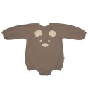 Hi Little One rampers niemowlęcy MIŚ OverSize BOHO Caffe Latte roz S Pom Pom Hi Little One rampers niemowlęcy MIŚ OverSize BOHO Caffe Latte roz S Pom Pom