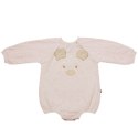 Hi Little One rampers niemowlęcy MIŚ OverSize BOHO Dark Pink roz M Pom Pom Hi Little One rampers niemowlęcy MIŚ OverSize BOHO Dark Pink roz M Pom Pom