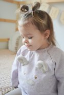 Hi Little One rampers niemowlęcy MIŚ OverSize BOHO Dark Pink roz S Pom Pom Hi Little One rampers niemowlęcy MIŚ OverSize BOHO Dark Pink roz S Pom Pom