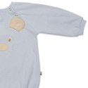 Hi Little One rampers niemowlęcy MIŚ OverSize BOHO Grey roz M Pom Pom Hi Little One rampers niemowlęcy MIŚ OverSize BOHO Grey roz M Pom Pom