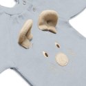 Hi Little One rampers niemowlęcy MIŚ OverSize BOHO Grey roz M Pom Pom Hi Little One rampers niemowlęcy MIŚ OverSize BOHO Grey roz M Pom Pom