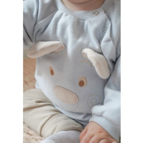 Hi Little One rampers niemowlęcy MIŚ OverSize BOHO Grey roz M Pom Pom Hi Little One rampers niemowlęcy MIŚ OverSize BOHO Grey roz M Pom Pom