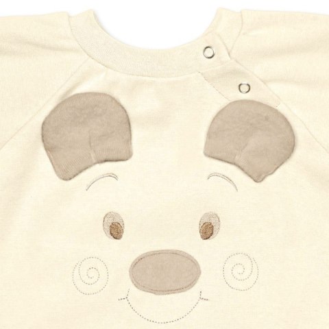 Hi Little One rampers niemowlęcy MIŚ OverSize BOHO Ivory roz S Pom Pom Hi Little One rampers niemowlęcy MIŚ OverSize BOHO Ivory roz S Pom Pom