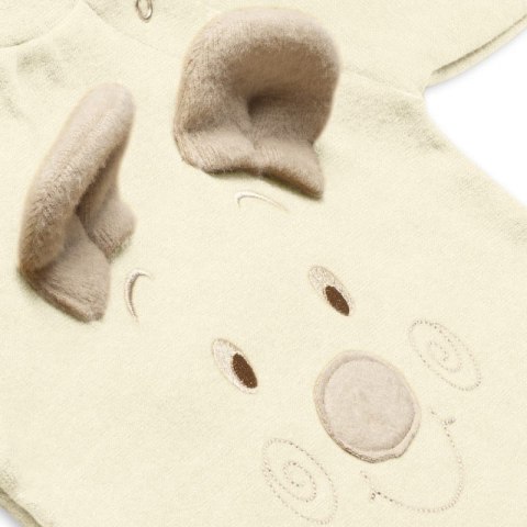 Hi Little One rampers niemowlęcy MIŚ OverSize BOHO Ivory roz S Pom Pom Hi Little One rampers niemowlęcy MIŚ OverSize BOHO Ivory roz S Pom Pom