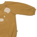 Hi Little One rampers niemowlęcy MIŚ OverSize BOHO Mustard roz S Pom Pom Hi Little One rampers niemowlęcy MIŚ OverSize BOHO Mustard roz S Pom Pom