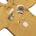Hi Little One rampers niemowlęcy MIŚ OverSize BOHO Mustard roz S Pom Pom Hi Little One rampers niemowlęcy MIŚ OverSize BOHO Mustard roz S Pom Pom