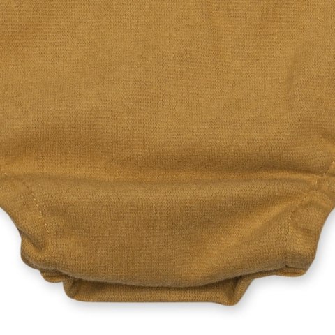 Hi Little One rampers niemowlęcy MIŚ OverSize BOHO Mustard roz S Pom Pom Hi Little One rampers niemowlęcy MIŚ OverSize BOHO Mustard roz S Pom Pom