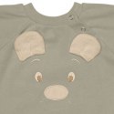 Hi Little One rampers niemowlęcy MIŚ OverSize BOHO Sage roz S Pom Pom Hi Little One rampers niemowlęcy MIŚ OverSize BOHO Sage roz S Pom Pom