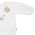 Hi Little One rampers niemowlęcy MIŚ OverSize BOHO White roz S Pom Pom Hi Little One rampers niemowlęcy MIŚ OverSize BOHO White roz S Pom Pom