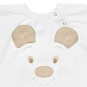 Hi Little One rampers niemowlęcy MIŚ OverSize BOHO White roz S Pom Pom Hi Little One rampers niemowlęcy MIŚ OverSize BOHO White roz S Pom Pom