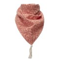 Hi Little One bandanka apaszka niemowlęca BOHO LEAF Rust Pom Pom Hi Little One bandanka apaszka niemowlęca BOHO LEAF Rust Pom Pom