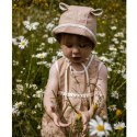 Hi Little One bluzeczka i bloomersy z lnu BOHO LEO Mauve roz S Pom Pom Hi Little One bluzeczka i bloomersy z lnu BOHO LEO Mauve roz S Pom Pom