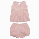 Hi Little One bluzeczka i bloomersy z lnu BOHO LEO Rose roz M Pom Pom Hi Little One bluzeczka i bloomersy z lnu BOHO LEO Rose roz M Pom Pom