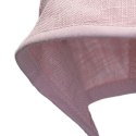 Hi Little One bonetka niemowlęca z daszkiem i uszkami BOHO LEO Rose roz M Pom Pom Hi Little One bonetka niemowlęca z daszkiem i uszkami BOHO LEO Rose roz M Pom Pom