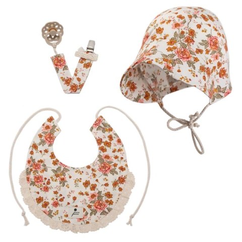 Hi Little One bonetka przeciwsłoneczna z daszkiem BOHO FLOPI Rose roz M Pom Pom Hi Little One bonetka przeciwsłoneczna z daszkiem BOHO FLOPI Rose roz M Pom Pom