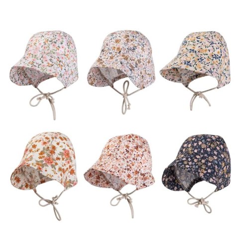 Hi Little One bonetka przeciwsłoneczna z daszkiem BOHO FLOPI Rose roz M Pom Pom Hi Little One bonetka przeciwsłoneczna z daszkiem BOHO FLOPI Rose roz M Pom Pom
