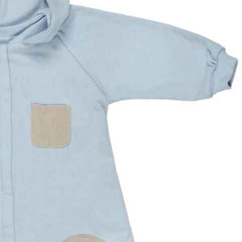 Hi Little One kombinezon całoroczny z kapturem TOG 2,0 OverSize BOHO Blue roz S Pom Pom Hi Little One kombinezon całoroczny z kapturem TOG 2,0 OverSize BOHO Blue roz S Pom Pom