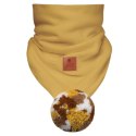 Hi Little One komin bandana zimowa dla niemowlaka ALPACA BOHO Mustard M Pom Pom Hi Little One komin bandana zimowa dla niemowlaka ALPACA BOHO Mustard M Pom Pom